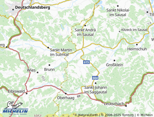 MICHELIN-Landkarte Haslach - ViaMichelin