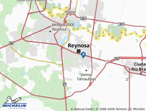 MICHELIN Esperanza map - ViaMichelin