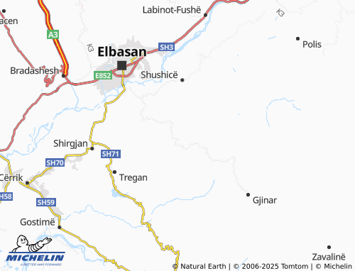 Mapa MICHELIN Shelcan - ViaMichelin