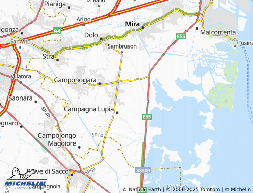 MICHELIN-Landkarte Quaglio - ViaMichelin