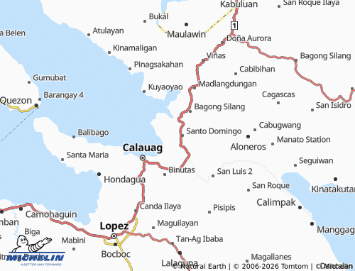 MICHELIN Bangkuruhan map - ViaMichelin