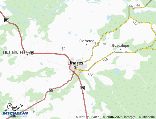 MICHELIN Los Nogales map - ViaMichelin