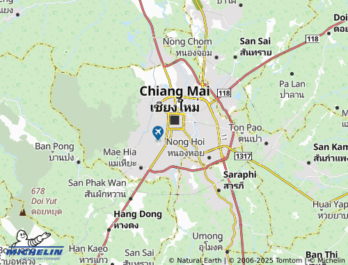 MICHELIN Haiya map - ViaMichelin
