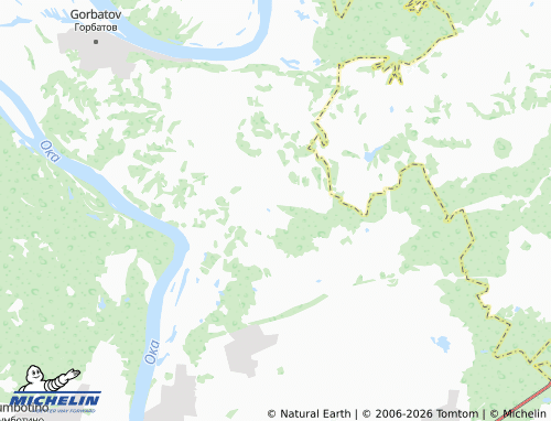 MICHELIN-Landkarte Borok - ViaMichelin