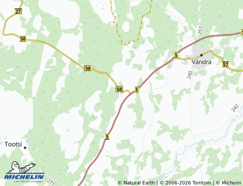 Carte MICHELIN Aluste - ViaMichelin