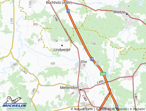 MICHELIN Plumhof map - ViaMichelin