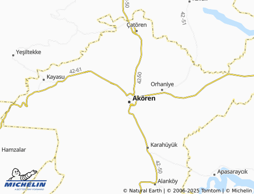 MICHELIN Yeni map - ViaMichelin