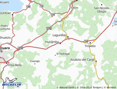Mapa MICHELIN Ricardo Flores Magón - ViaMichelin