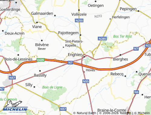 MICHELIN Marcq map - ViaMichelin