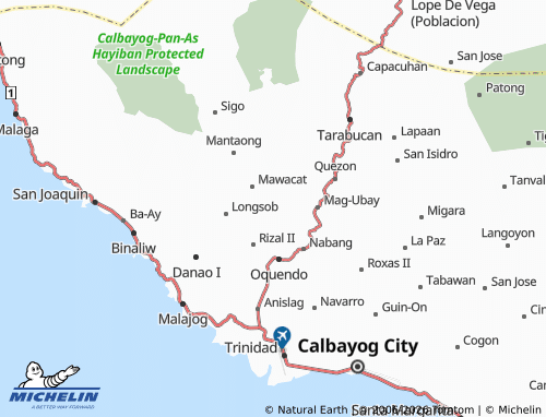 Mappa MICHELIN Cagbilwang - ViaMichelin