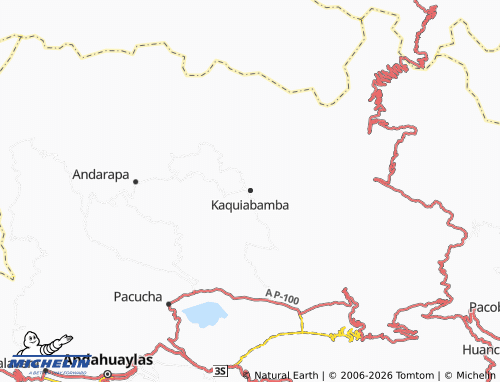 Mappa MICHELIN Kaquiabamba - ViaMichelin