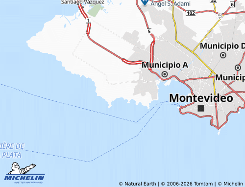 Mapa MICHELIN Santa Catalina - ViaMichelin