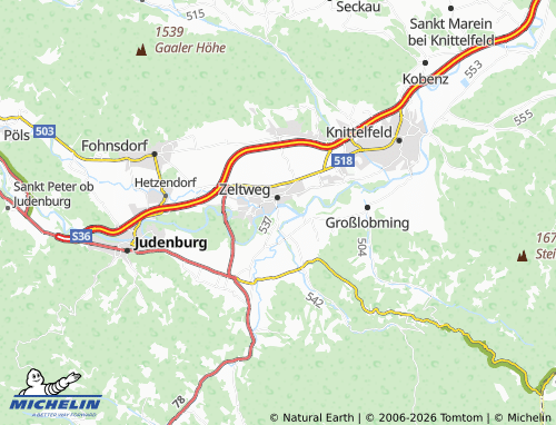 Mapa MICHELIN Neufisching - ViaMichelin