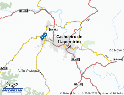 MICHELIN Zumbi map - ViaMichelin