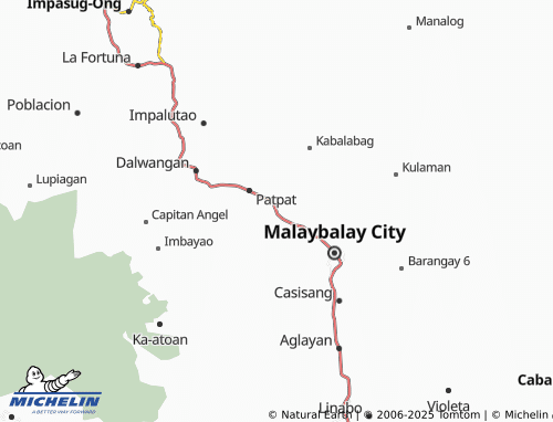 MICHELIN Kalasungay map - ViaMichelin