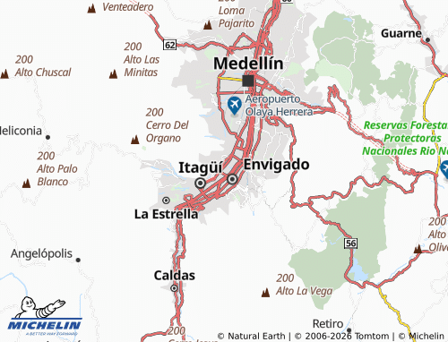 Carte MICHELIN Simón Bolívar - ViaMichelin