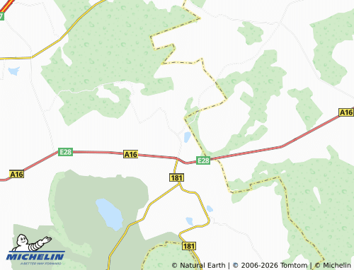 MICHELIN Igliauka map - ViaMichelin