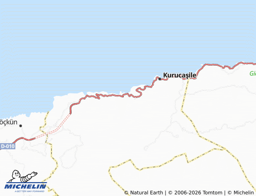 MICHELIN Ömerler Köyü map - ViaMichelin