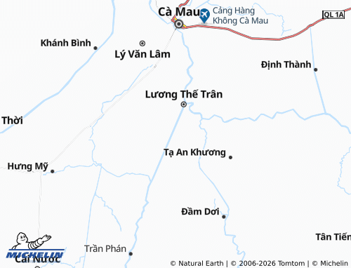Mapa MICHELIN Tân Trung - ViaMichelin