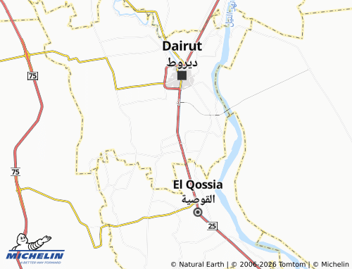 MICHELIN Kherafa map - ViaMichelin