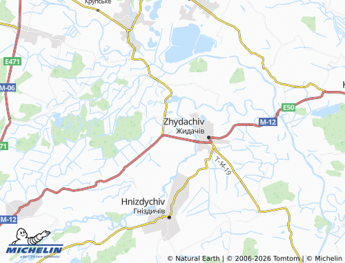 Mapa MICHELIN Ivanivtsi - ViaMichelin