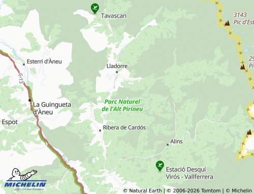 Mapa MICHELIN Ginestarre - ViaMichelin