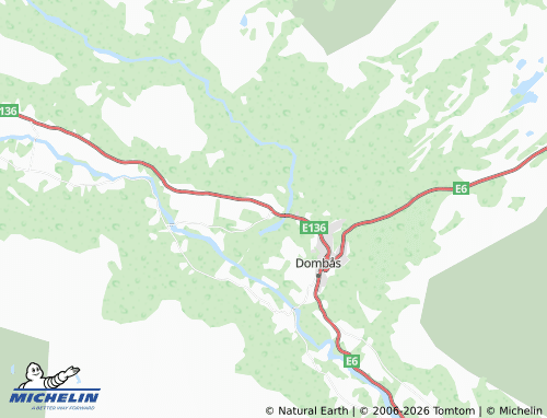 MICHELIN-Landkarte Kjøremsgrende - ViaMichelin