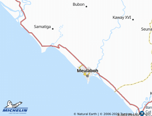 Mapa MICHELIN Suak Raya - ViaMichelin