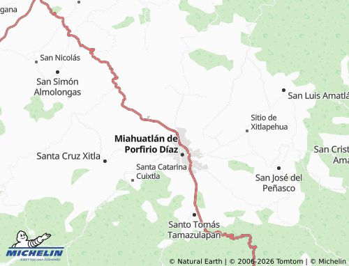 Mapa MICHELIN Niños Héroes - ViaMichelin