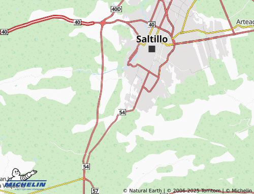 MICHELIN Hacienda Narro map - ViaMichelin