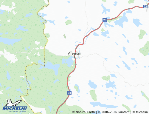 MICHELIN-Landkarte Virserum - ViaMichelin