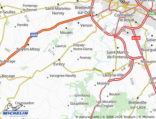 MICHELIN Avenay map - ViaMichelin