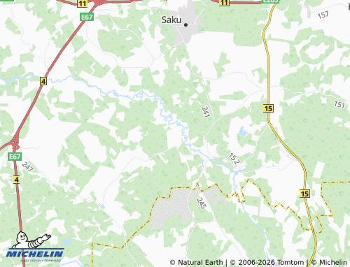 MICHELIN Maidla map - ViaMichelin
