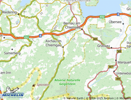 Mapa MICHELIN Aufham - ViaMichelin