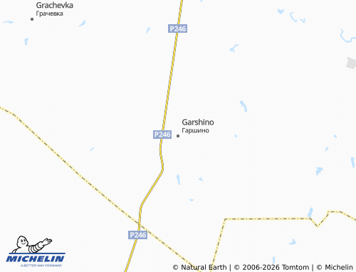 MICHELIN-Landkarte Garshino - ViaMichelin