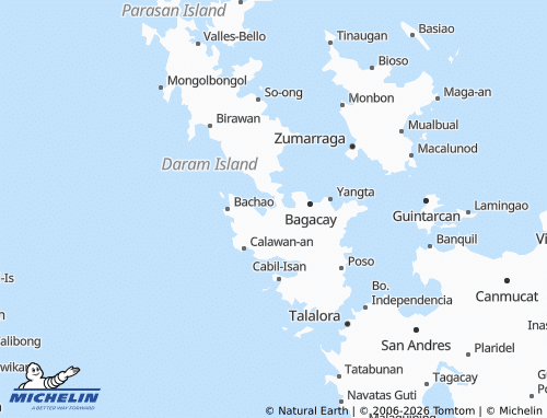 MICHELIN Saugan map - ViaMichelin