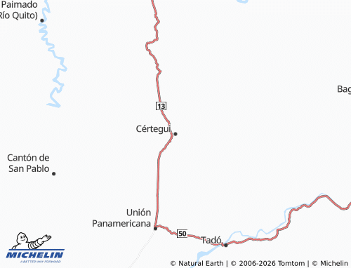 Mapa MICHELIN Cértegui - ViaMichelin