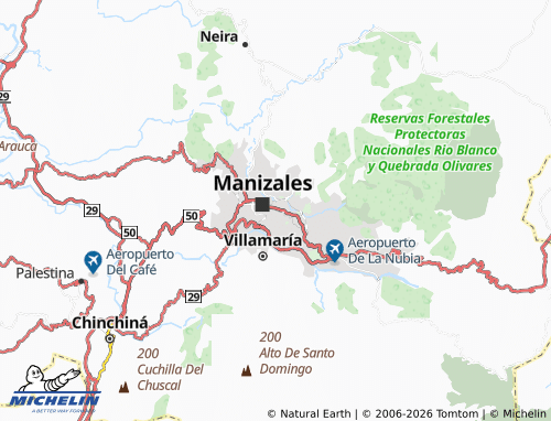 Mappa MICHELIN Lleras - ViaMichelin