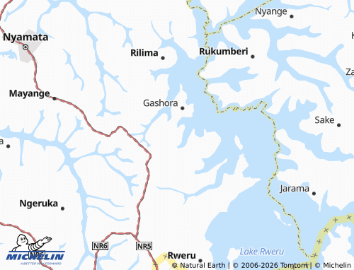 MICHELIN-Landkarte Gihanama - ViaMichelin