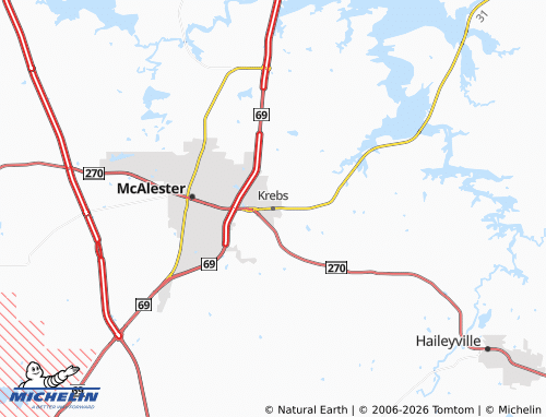 Mappa MICHELIN Krebs - ViaMichelin