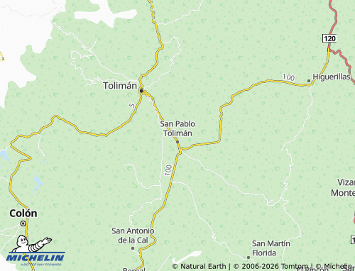 Carte MICHELIN El Pueblito - ViaMichelin