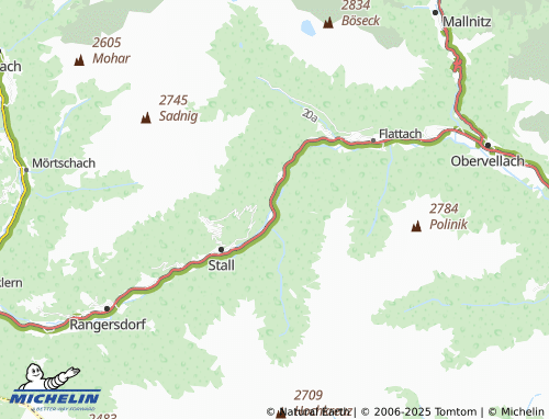 MICHELIN-Landkarte Rakowitzen - ViaMichelin