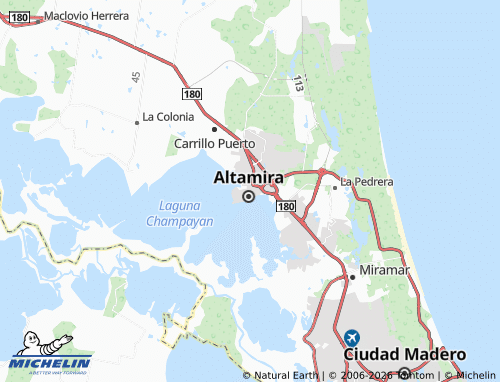 Mapa MICHELIN Santa Ana - ViaMichelin