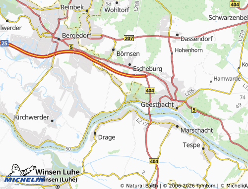 Carte MICHELIN Borghorst - ViaMichelin