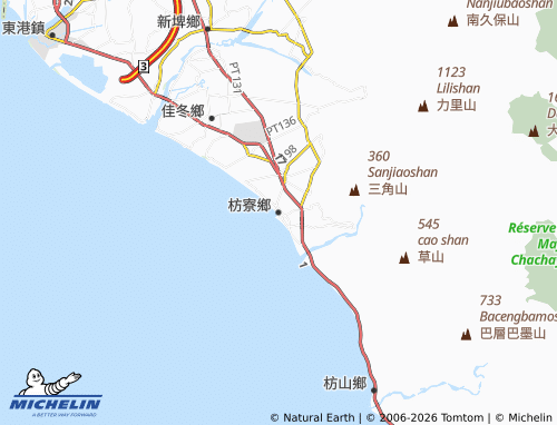Mappa MICHELIN fang liao xiang - ViaMichelin