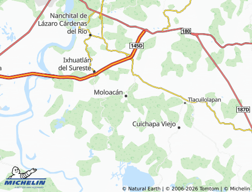 Mappa MICHELIN Moloacán - ViaMichelin