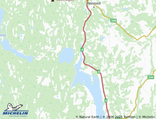 MICHELIN Strømstad map - ViaMichelin