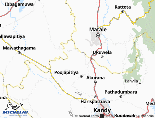 Mappa MICHELIN Batagolladeniya - ViaMichelin