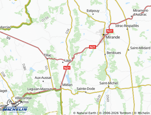 MICHELIN Saint-Maur map - ViaMichelin