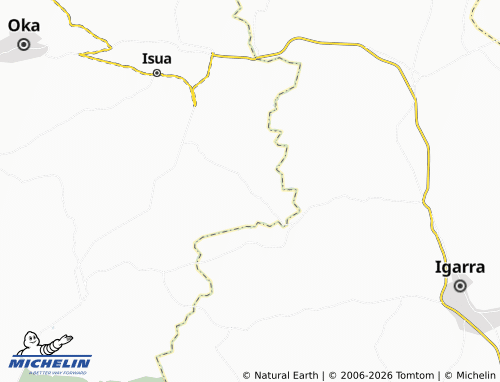MICHELIN Iromu map - ViaMichelin
